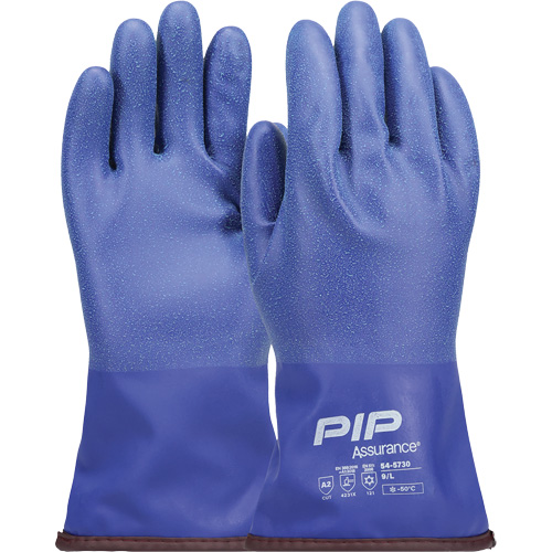 Assurance&reg; Polyurethane-Dipped Cold Gloves, Size 10 Cam Industrial