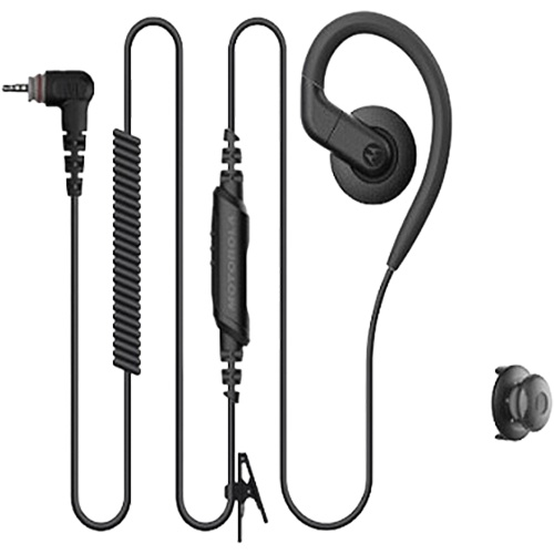 &eacute;couteur &agrave; broche unique, port&eacute; sur loreille, pour radio bidirectionnelle Curve Cam Industrial