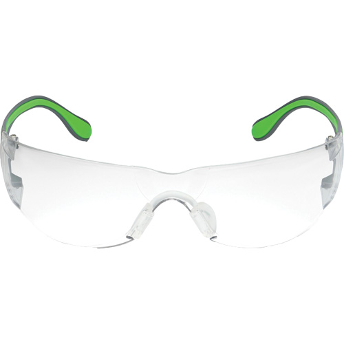 Lunettes de s&eacute;curit&eacute; gris/vert Adapt Lite, Lentille Transparent, Antibu&eacute;e/Anti-&eacute;gratignures, ANSI Z87+/R&eacute;pond ou surpasse la norme CSA Z94.3 Cam Industrial