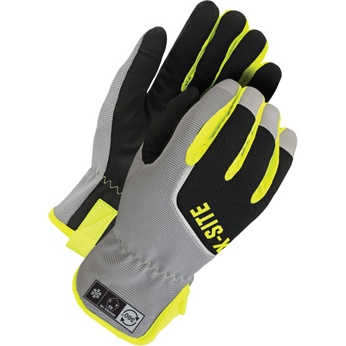 X-Site&reg; Cut-Resistant Lined Touch Screen Performance Gloves, Size Large, Thinsulate/Microfibre/Spandex Shell, ASTM ANSI Level A5 Cam Industrial