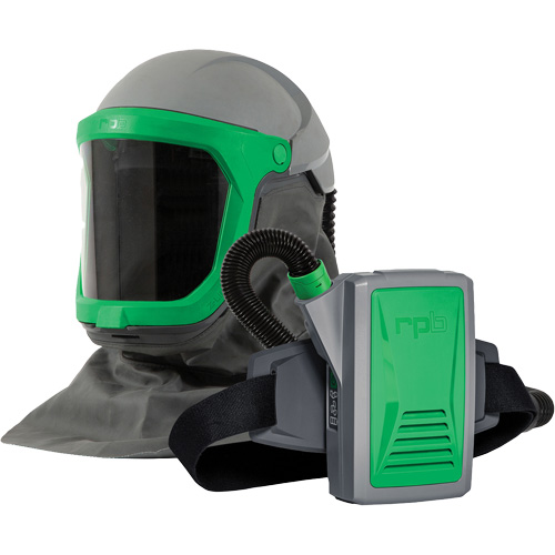 APR motoris&eacute; Z-Link avec cape &agrave; l'&eacute;paule Zytec FR, Respirateur &agrave; masque/Masque de soudage Cam Industrial