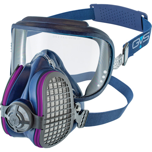 Respirateur Elipse Integra P100 NIOSH avec filtres de rechange, &eacute;lastom&egrave;re/Thermoplastique, Petit/Moyen Cam Industrial