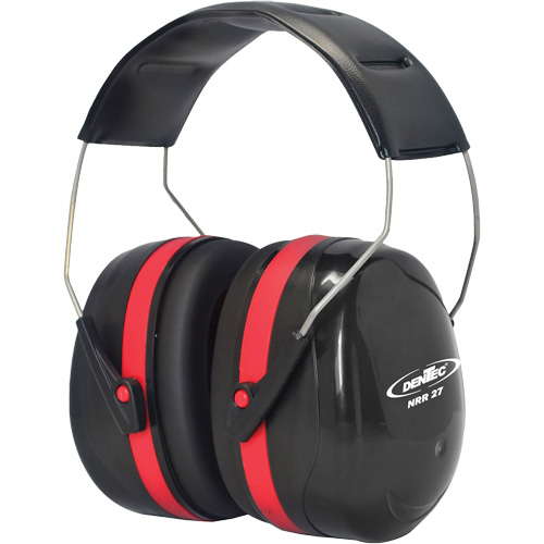SEALTEC 500 Series Earmuff with Stainless Steel Dual Arms, Headband, 27 dB NRR dB Cam Industrial