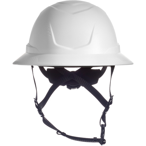 V-Gard H2&reg; Full Brim Safety Helmet, Ratchet Suspension, Non-Vented Cam Industrial