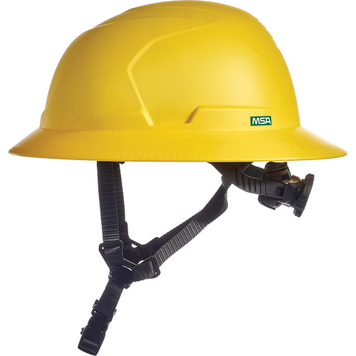 V-Gard H2&reg; Full Brim Safety Helmet, Ratchet Suspension, Non-Vented Cam Industrial