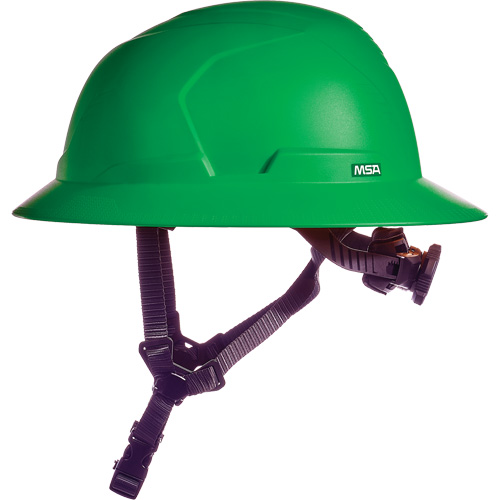 V-Gard H2&reg; Full Brim Safety Helmet, Ratchet Suspension, Non-Vented Cam Industrial