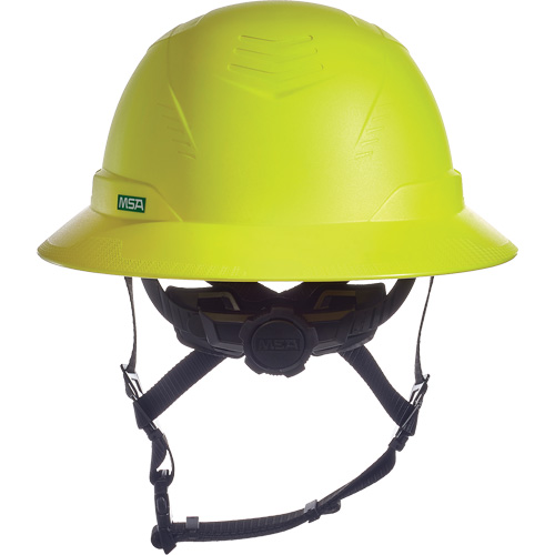 V-Gard H2&reg; Full Brim Safety Helmet, Ratchet Suspension, Non-Vented Cam Industrial