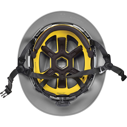 V-Gard H2&reg; Full Brim Safety Helmet with Mips&reg; Safety System, Ratchet Suspension, Non-Vented Cam Industrial