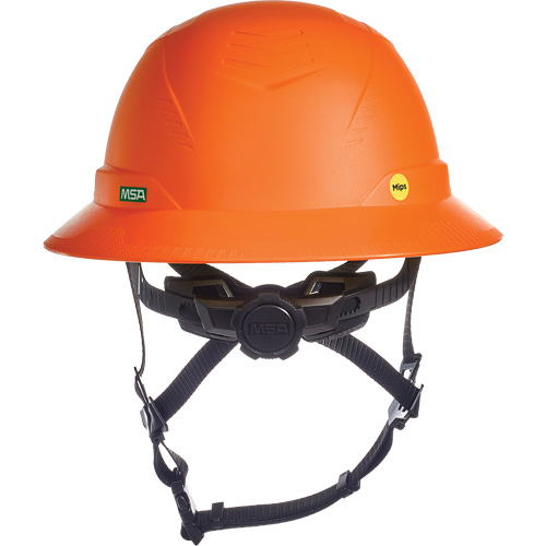 V-Gard H2&reg; Full Brim Safety Helmet with Mips&reg; Safety System, Ratchet Suspension, Non-Vented Cam Industrial