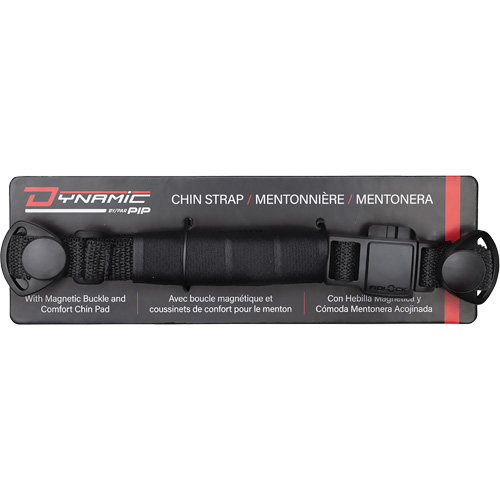 Dyna-Clic 4-Point Chin Strap with Magnetic Clip and Chin Pad Cam Industrial
