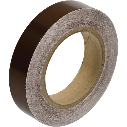 Pipe Marker Tape, 90', Brown Cam Industrial