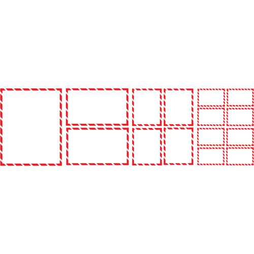 WHMIS Labels 400/Pkg, Paper, Roll, 5-1/2" L x 4-1/4" W Cam Industrial