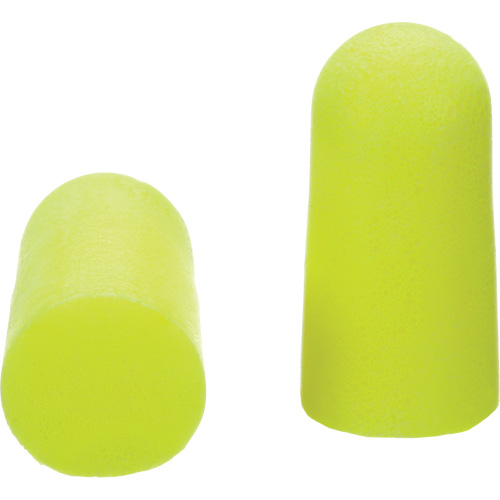 Bouchons d'oreilles n&eacute;on jaune E-A-Rsoft, Vrac - Sac en poly Cam Industrial