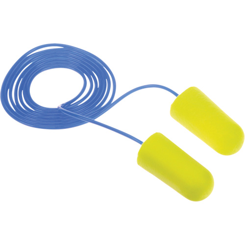 E-A-Rsoft Yellow Neon Earplugs, Bulk - Polybag, Corded Cam Industrial