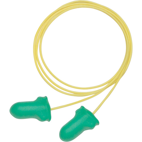 Bouchons d'oreilles en mousse &agrave; basse pression Maximum Lite de Howard Leight, Paire - Sac en poly, Avec cordon Cam Industrial