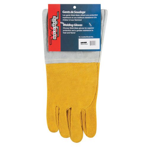 Superior Fit TIG Welding Gloves, Split Deerskin, Size Medium Cam Industrial