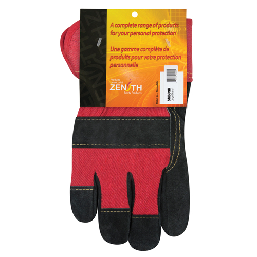 Gants d'ajusteur doubl&eacute;s pour l'hiver &agrave; chaleur sup&eacute;rieure, Grand, Paume en Cuir de vache refendu, Doublure en Thinsulate Cam Industrial