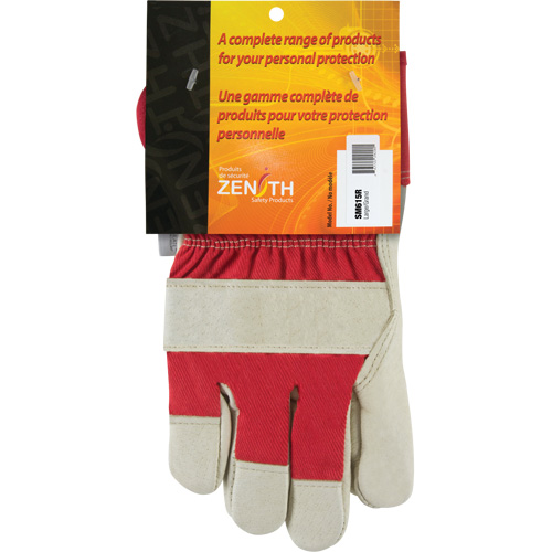 Gants d'ajusteur doubl&eacute;s pour l'hiver &agrave; chaleur sup&eacute;rieure, Grand, Paume en Cuir fleur de porc, Doublure en Thinsulate Cam Industrial