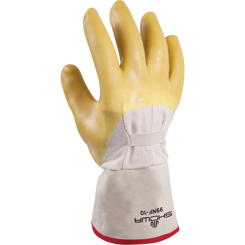 Nitty Gritty&reg; Gloves, 10, Latex Coating, Cotton Shell Cam Industrial