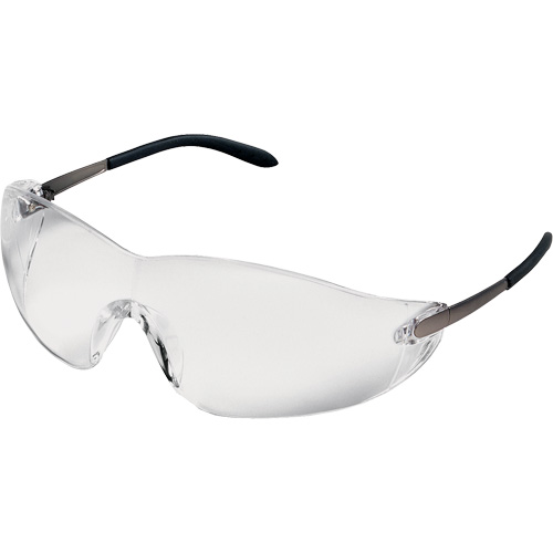 Lunettes de s&eacute;curit&eacute; Blackjack, Lentille Transparent, Anti-&eacute;gratignures, ANSI Z87+/R&eacute;pond ou surpasse la norme CSA Z94.3 Cam Industrial