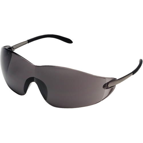 Lunettes de s&eacute;curit&eacute; Blackjack, Lentille Grise/fum&eacute;e, Anti-&eacute;gratignures, ANSI Z87+/R&eacute;pond ou surpasse la norme CSA Z94.3 Cam Industrial