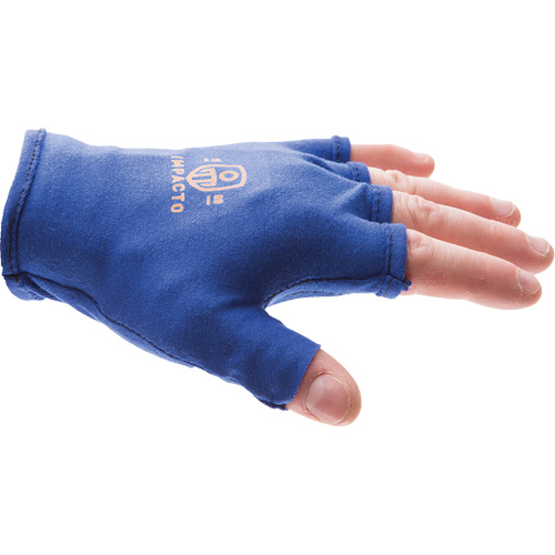 Doublures antichocs pour gants sans doigts, main droite, 6/T-petit, Paume en Synth&eacute;tique, Poignet &agrave; enfiler Cam Industrial