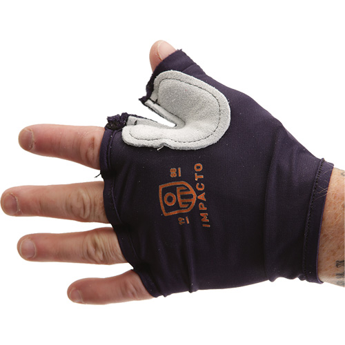 Tool Grip Fingerless Glove with Web Pad - Right, Size X-Small, Suede Palm Cam Industrial