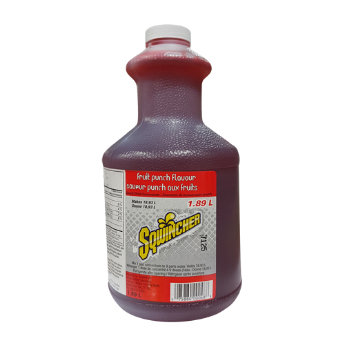 Sqwincher Boisson de r&eacute;hydratation, Concentr&eacute;, Punch aux fruits Cam Industrial