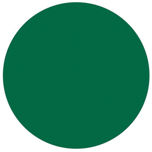 &eacute;tiquettes rondes inscriptibles, Cercle, 3" lo x 3" la, Vert Cam Industrial