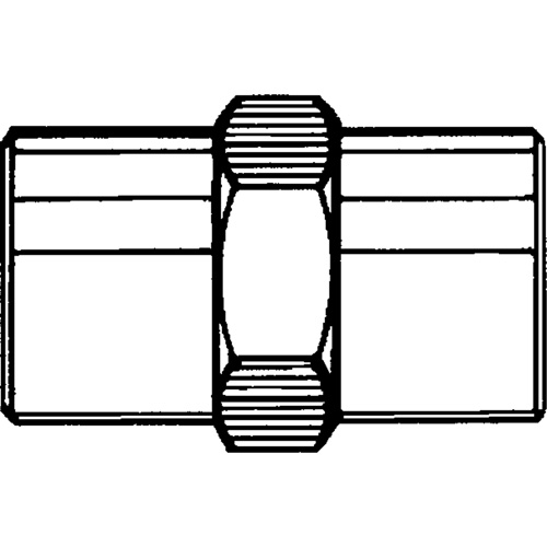 RACCORD FEMELLE HEXAGONAL(F)NPT1/8"(F)1/8"LAITON, Laiton Cam Industrial