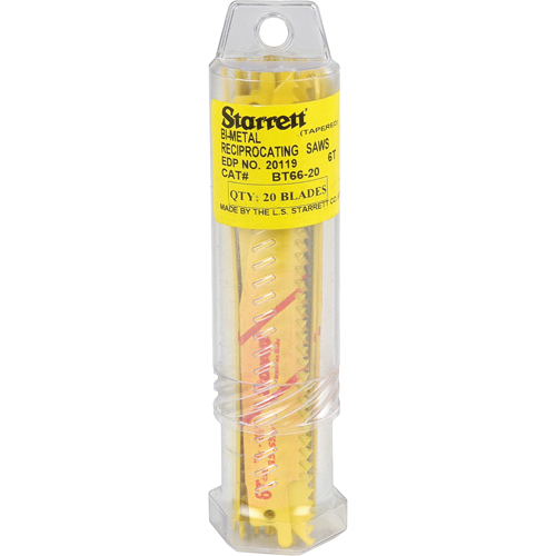 Fastcut General Purpose Reciprocating Blades, Bi-Metal, 6 TPI, 6" L x 3/4" W Cam Industrial