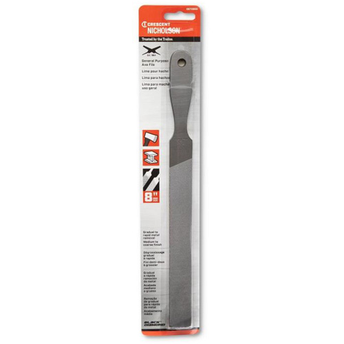 Sharpening File, Flat, 8", Single/Double Cam Industrial