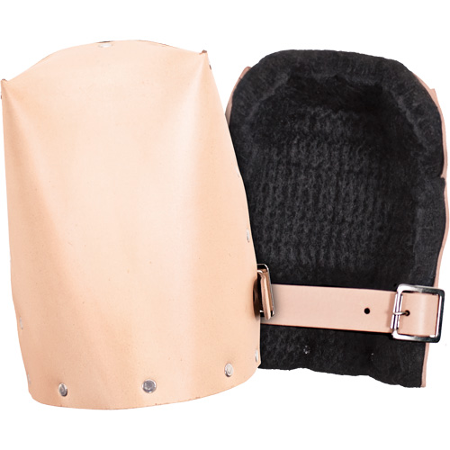 Heavy-Duty Knee Pad, Buckle Style, Leather Caps, Foam Pads Cam Industrial