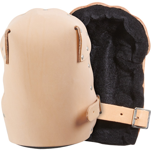 Heavy-Duty Knee Pad, Buckle Style, Leather Caps, Foam Pads Cam Industrial