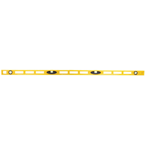 ABS Level, I-Beam, 4' L, Plastic, 3, Non-Magnetic Cam Industrial