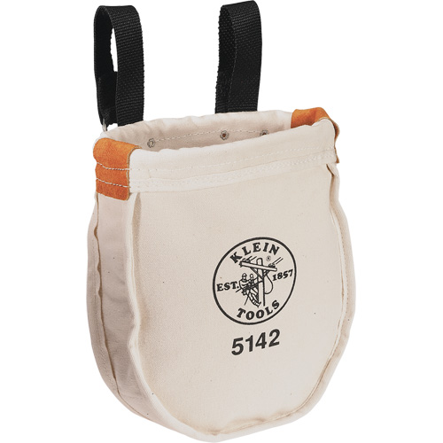 Utility tool Bag with Loop Connection, Canvas, 1 Pockets, Beige/Black Cam Industrial