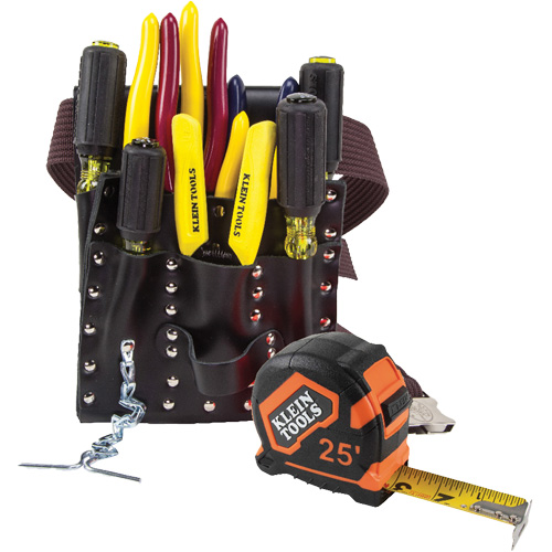 Electricians Tool Set, Leather, White Cam Industrial