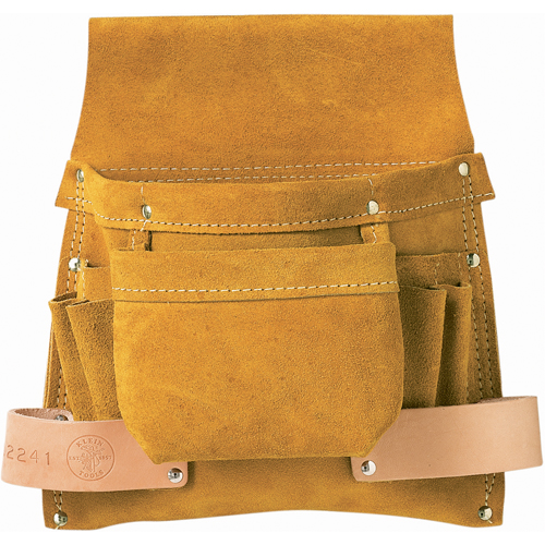 Porte-outils, Porte-clous & vis, Cuir, 6 Poches Cam Industrial
