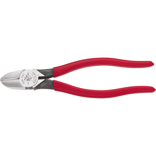 Heavy-Duty Diagonal Cutting Pliers, 7-11/16" L Cam Industrial