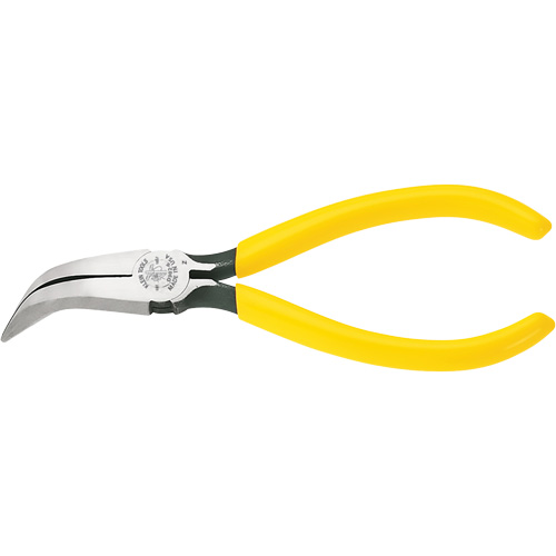 Curved Long-Nose Pliers, 6-1/4" L Cam Industrial