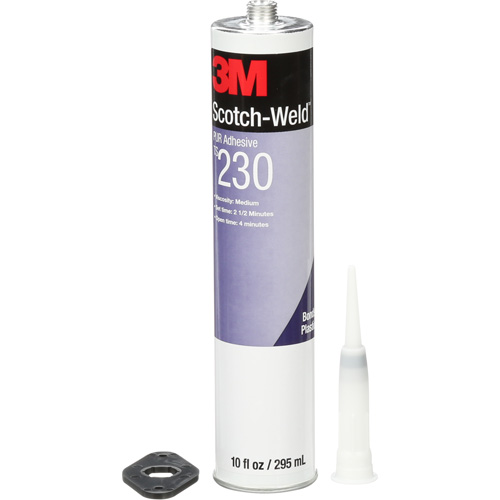 Scotch-Weld PUR Adhesive TS230, 10 oz., Cartridge, White Cam Industrial