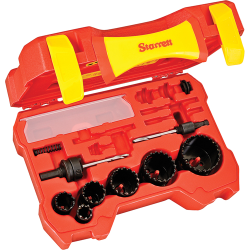 Electrician's Hole Saw Kits, 10 Pieces Cam Industrial