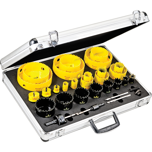 Electrician's Hole Saw Kits, 31 Pieces Cam Industrial