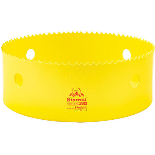 Scie &agrave; cloche bim&eacute;tal 6", 6", Profondeur de la coupe 2", Bim&eacute;tal Cam Industrial