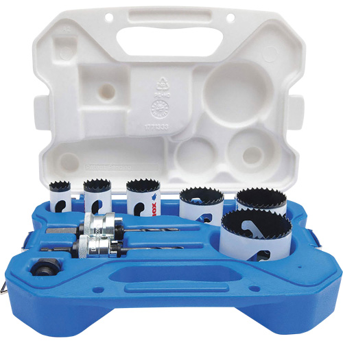 Electrician's Speed Slot&reg; Hole Saw Kit, 9 Pieces Cam Industrial