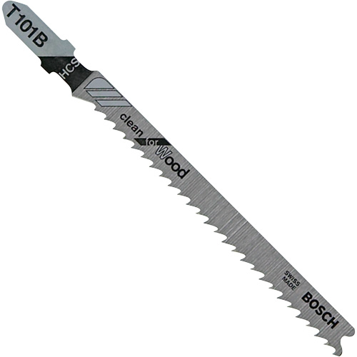 Lame de scie alternative pour la coupe du bois, Acier &agrave; haute teneur en carbone, Tige en T, 4" lo, 10 dents par pouce Cam Industrial