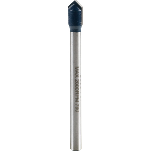 Glass and Tile Bit, Carbide, 4" Flute Cam Industrial