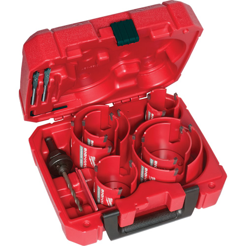 Big Hawg Hole Saw Set, 10 Pieces Cam Industrial