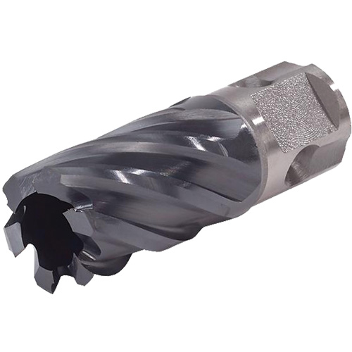 Fraise annulaire &agrave; tige universelle Icecut, Diam&egrave;tre de 7/16", Acier rapide, Profondeur de la coupe de 1", Tige 3/4" Cam Industrial