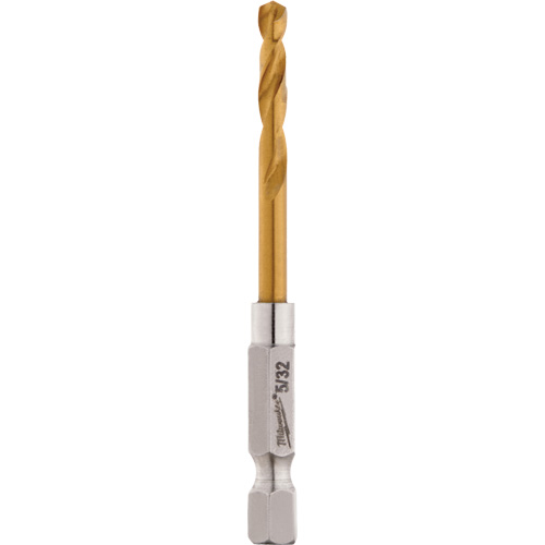Shockwave Drill Bit, Titanium, 1-1/64" Flute, 135° Point Cam Industrial
